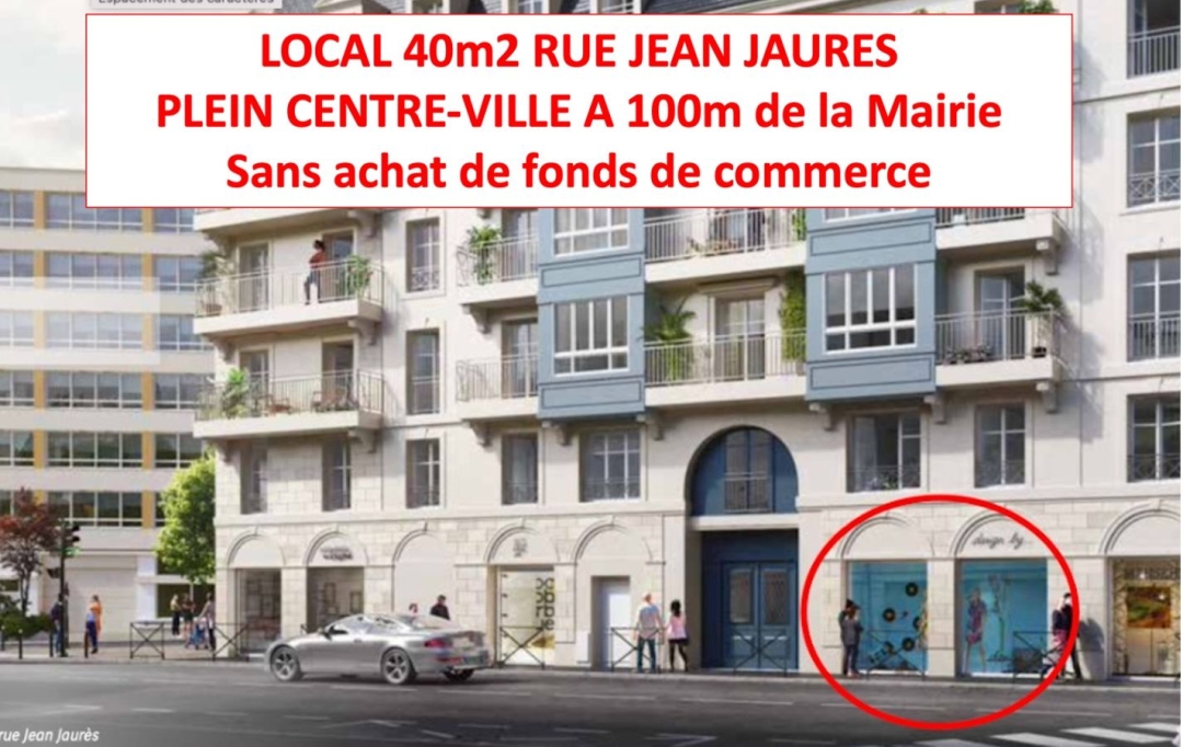 Annonces PINAY : Local / Bureau | PUTEAUX (92800) | 40 m2 | 2 717 € 