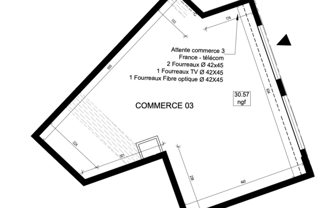 Annonces PINAY : Local / Bureau | PUTEAUX (92800) | 40 m2 | 2 717 € 