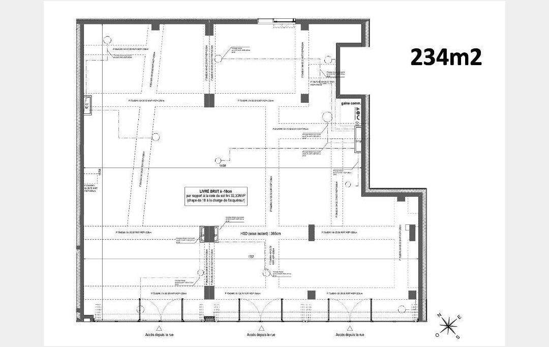 Annonces PINAY : Local / Bureau | PARIS (75015) | 257 m2 | 1 644 544 € 