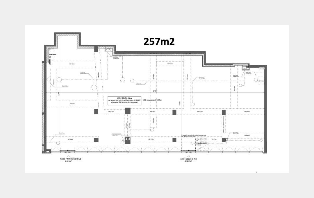 Annonces PINAY : Local / Bureau | PARIS (75015) | 257 m2 | 1 644 544 € 