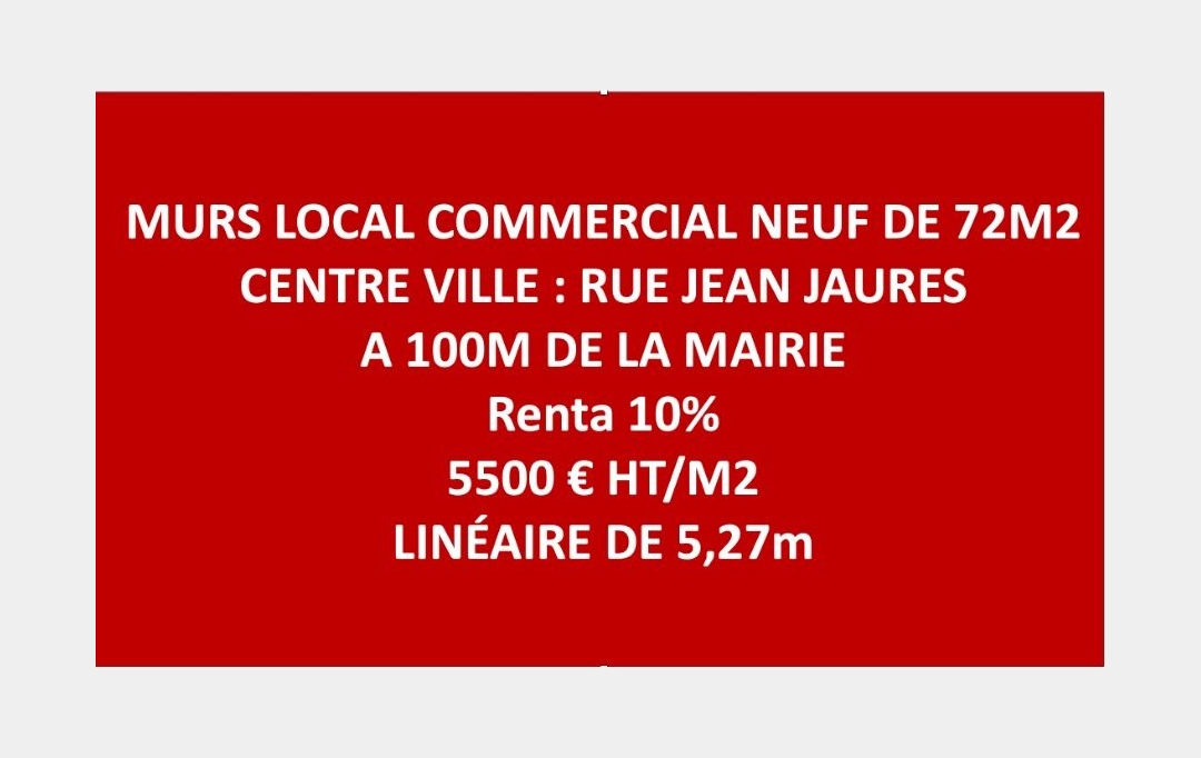 Annonces PINAY : Local / Bureau | PUTEAUX (92800) | 72 m2 | 399 465 € 